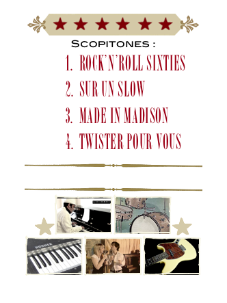 ￼
Scopitones :
Rock’n’roll sixties
sur un slow
made in madison
Twister pour vous
￼
www.RQPV.fr
￼
￼￼￼￼
￼￼￼